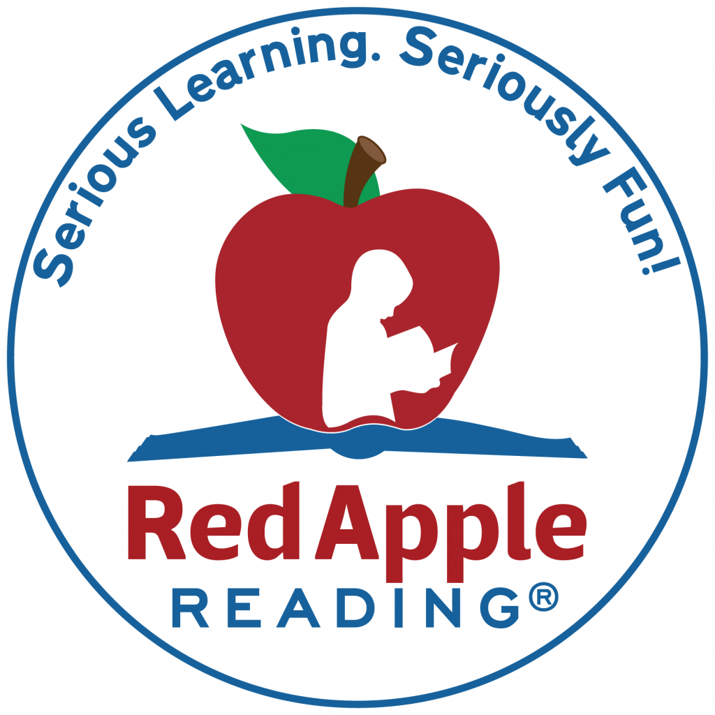 Red Apple Reading logo with tagline